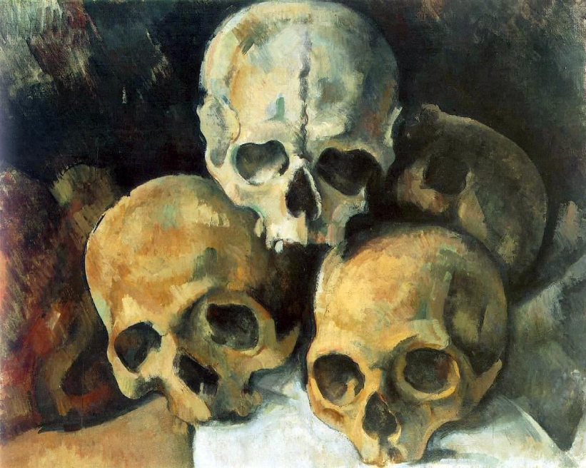 Paul Cezanne - Piramida de cranii